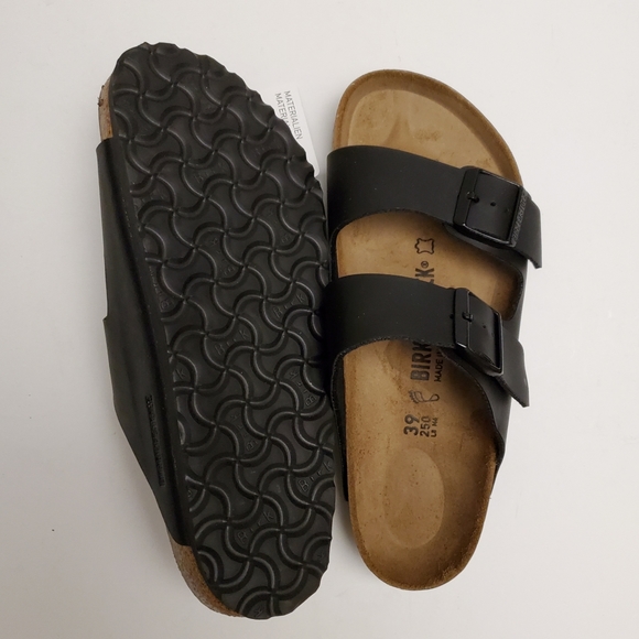 New Birkenstock Arizona Black Sandals - Picture 5 of 7